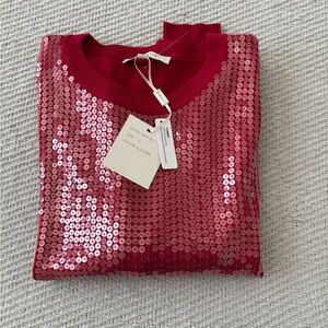 Sequin Red Sweater